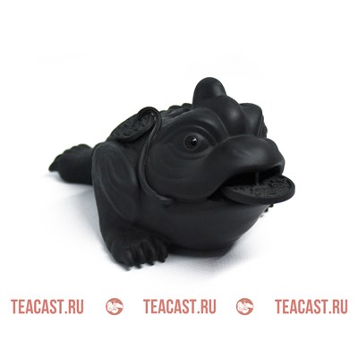 Фигурка жаба трехлапая глина #310052 310052